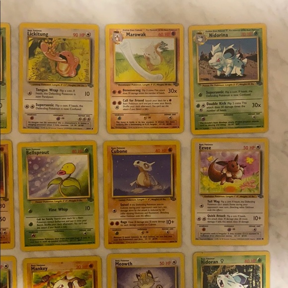 Jungle Set Pokémon Card Lot - Picture 3 of 7
